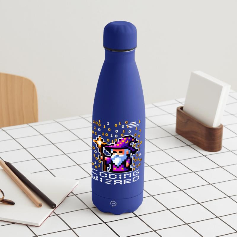 Wizard Pixel Code Matte Insulated Water Bottle 500 ml