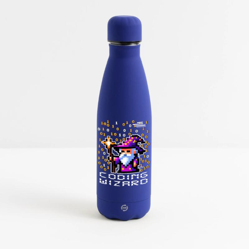 Wizard Pixel Code Matte Insulated Water Bottle 500 ml
