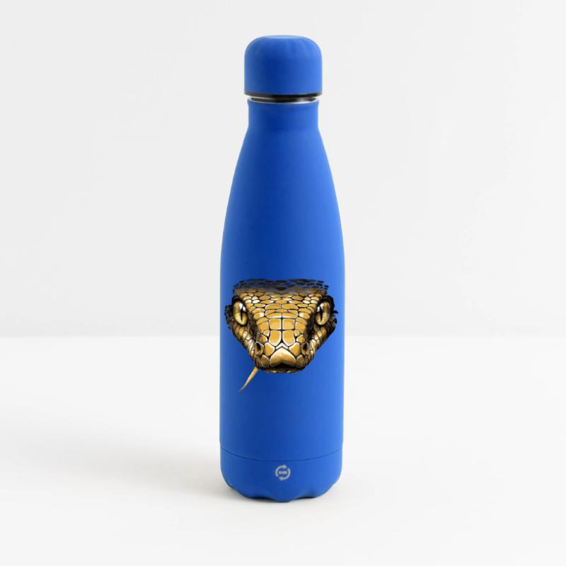 Serpent Python Cobra Mamba Serpent à sonnettes Serpent Bouteille isotherme SOFT TOUCH 500 ml