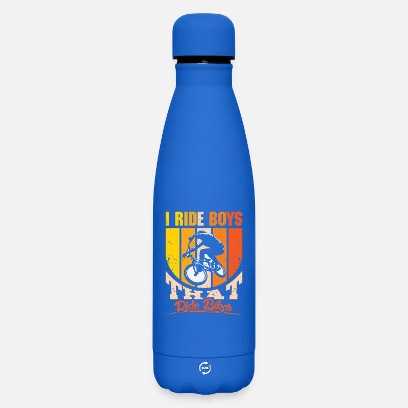 VTT VTT Vélo de Parole Descendance VTT - Bouteille isotherme SOFT TOUCH 500 ml - bleu roi