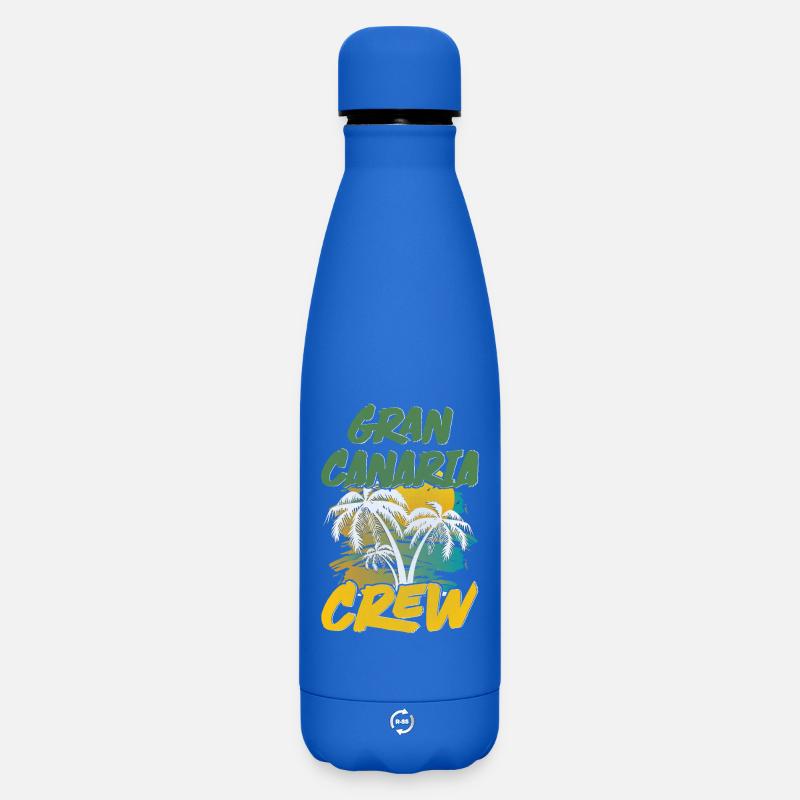 Équipage de Gran Canaria - Bouteille isotherme SOFT TOUCH 500 ml - bleu roi