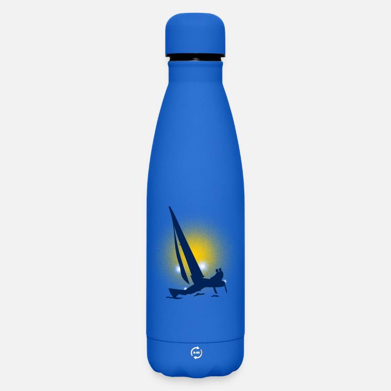 catamaran - Matte Thermosflasche 500 ml - Königsblau