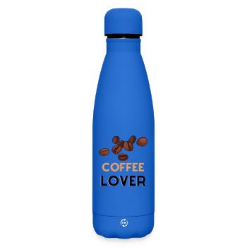 COFFEE LOVER - Matte Thermosflasche 500 ml - Königsblau - Vorne
