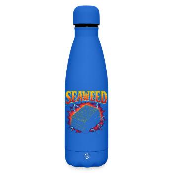 Seaweed Rolls Nori Favorite Food Weird 90s Seet - Matte Insulated Water Bottle 500 ml - royal blue - Front