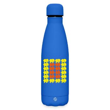 Elephant - Matte Insulated Water Bottle 500 ml - royal blue - Front