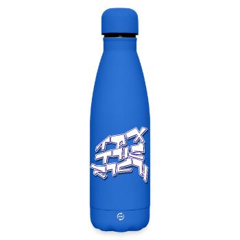 Tax The Rich - Matte Thermosflasche 500 ml - Königsblau - Vorne