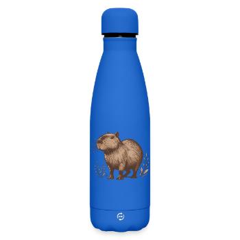 Capybara - Matte Thermosflasche 500 ml - Königsblau - Vorne