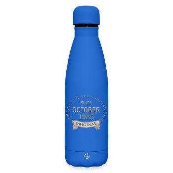 Since_October_1985 - Matte Insulated Water Bottle 500 ml - royal blue - Front