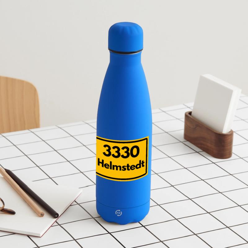 OLD POSTCODE ZIP CODE RETRO 3330 HELMSTEDT JULEUM! Matte Insulated Water Bottle 500 ml