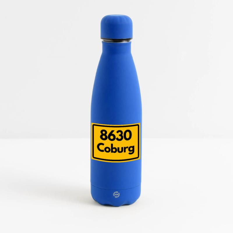 OLD POSTCODE POSTCODE 8630 COBURG HEIMATSTOLZ Matte Insulated Water Bottle 500 ml