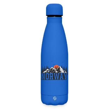 Norvège - Bouteille isotherme SOFT TOUCH 500 ml - bleu roi - Devant