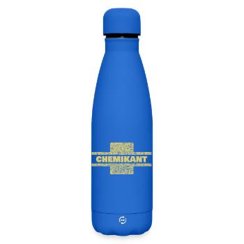 Technicien chimiste - Bouteille isotherme SOFT TOUCH 500 ml - bleu roi - Devant