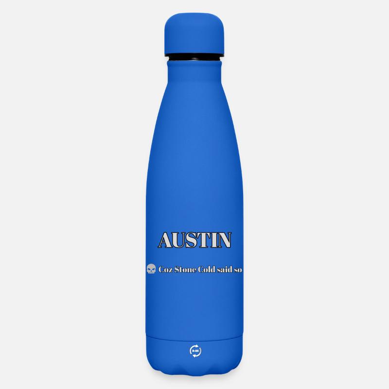 Austin - Matte Panorama Thermosflasche 500 ml - Königsblau