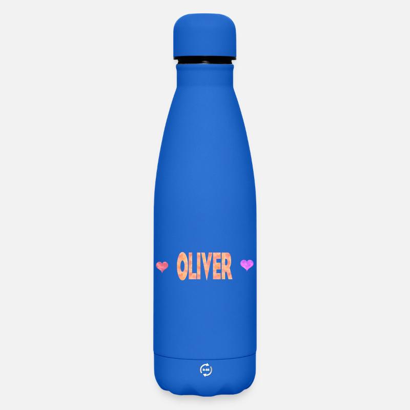 Oliver - Bouteille isotherme SOFT TOUCH 500 ml - bleu roi