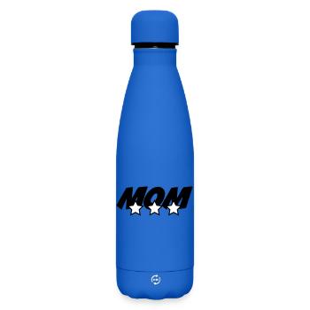 Best Mom - Mother's Day - Matte Insulated Water Bottle 500 ml - royal blue - Front