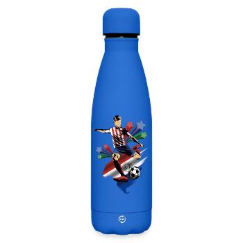 Paraguay - Paraguay - Flaggen - Matte Thermosflasche 500 ml - Königsblau - Vorne