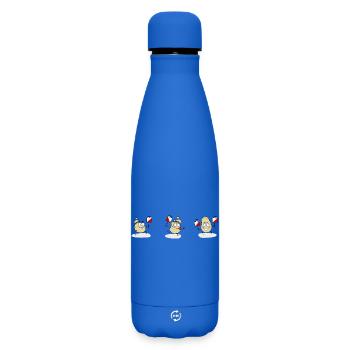 Orientierungslauf [03] [orienteering] [PX] - Matte Thermosflasche 500 ml - Königsblau - Vorne