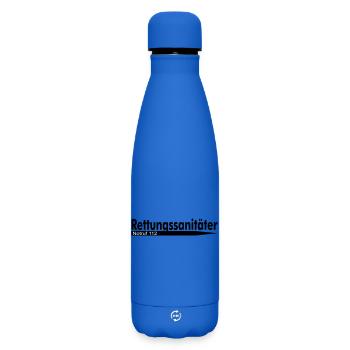 Rettungssanitäter Notruf 112 - Matte Thermosflasche 500 ml - Königsblau - Vorne