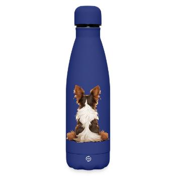 Papillon - Matte Thermosflasche 500 ml - Dunkelblau  - Vorne