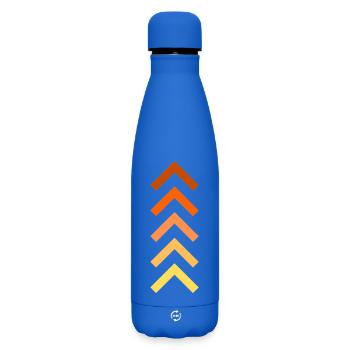 Montée en puissance - Bouteille isotherme SOFT TOUCH 500 ml - bleu roi - Devant