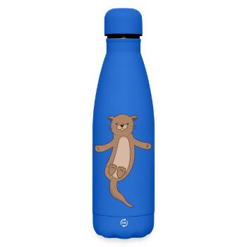 Otter - Matte Thermosflasche 500 ml - Königsblau - Vorne
