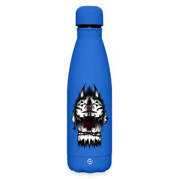 Gefallener Dämon - Matte Thermosflasche 500 ml - Königsblau - Vorne