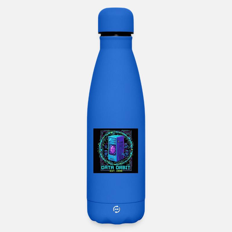 Ordinateur Data Orbit Neon - Bouteille isotherme SOFT TOUCH 500 ml - bleu roi