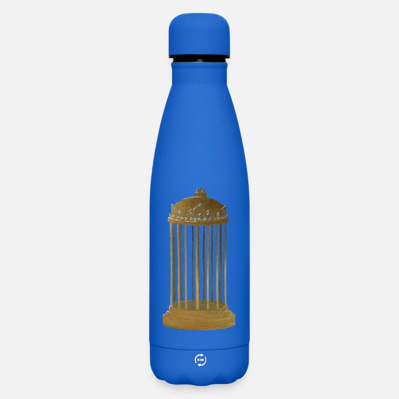 Cage d’Or - Bouteille isotherme SOFT TOUCH 500 ml - bleu roi