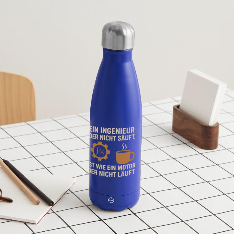 Engineer Humor Coffee Engine Insulated Water Bottle 500 ml