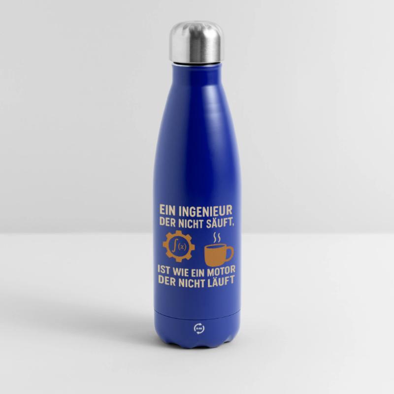 Engineer Humor Coffee Engine Insulated Water Bottle 500 ml