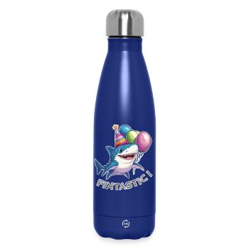 Jaw-some Celebration - Insulated Water Bottle 500 ml - dark blue  - Front