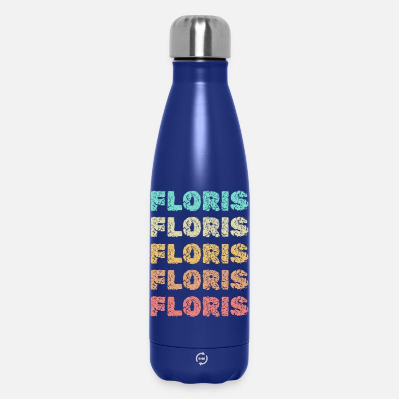 Floris dans le rôle de Floris - Bouteille isotherme 500 ml - bleu foncé