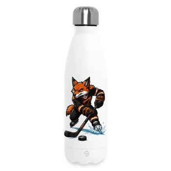 Fuchs Eishockey Sprint - Thermosflasche 500 ml - Weiß - Vorne