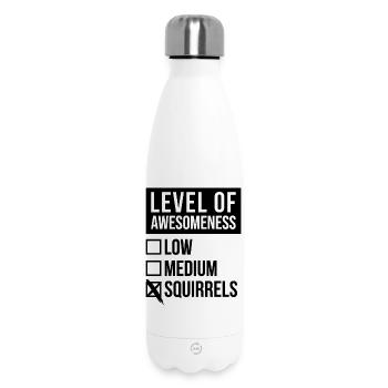 écureuil - Bouteille isotherme 500 ml - blanc - Devant