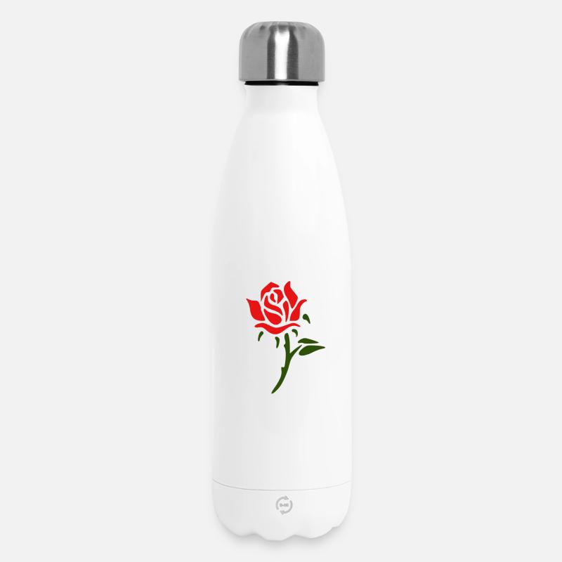 pink - Thermosflasche 500 ml - Weiß