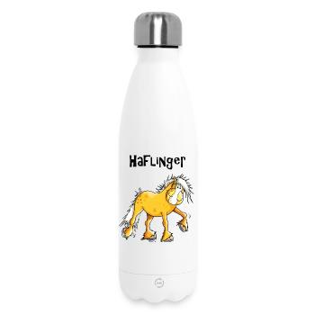 Hazel der Haflinger - Thermosflasche 500 ml - Weiß - Vorne