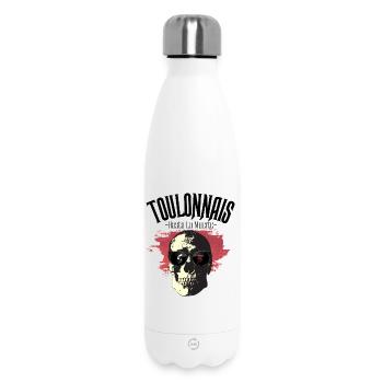Toulonnais Hasta La Muerte - 83 - Bouteille isotherme 500 ml - blanc - Devant
