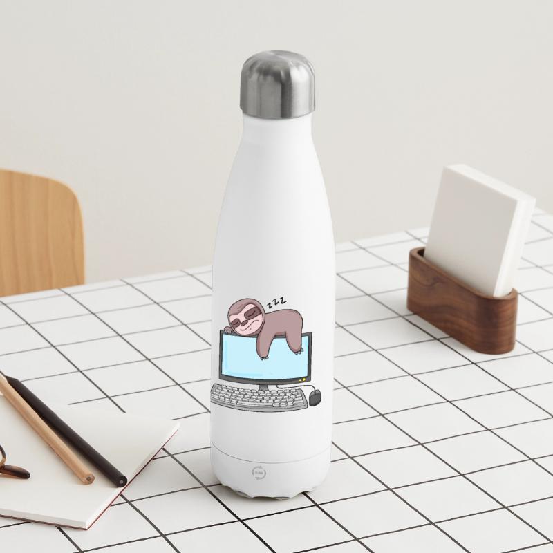 Computer Nerd Programmierer Geschenk Thermosflasche 500 ml