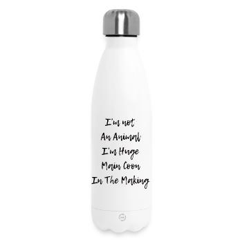 I'm not an animal - Lemon style - Bouteille isotherme 500 ml - blanc - Devant