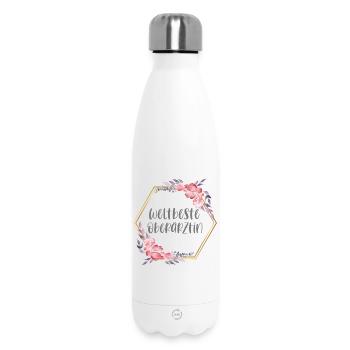 Oberärztin Ärztin Doktorin Beruf Geschenk - Thermosflasche 500 ml - Weiß - Vorne