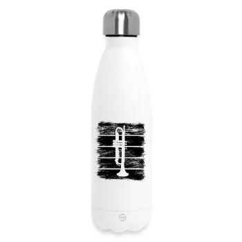 Croquis Trompette - Bouteille isotherme 500 ml - blanc - Devant