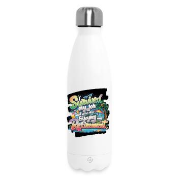 Enjoy Lagoon Retreat - Insulated Water Bottle 500 ml - white - Front