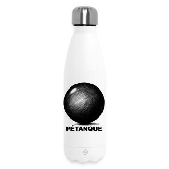 Boule/Pétanque - Bouteille isotherme 500 ml - blanc - Devant