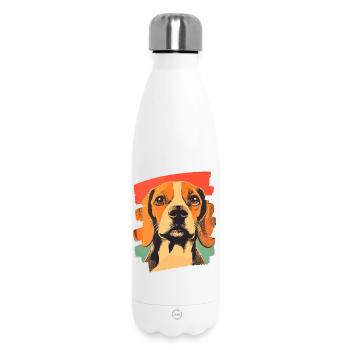 Beagle - Thermosflasche 500 ml - Weiß - Vorne