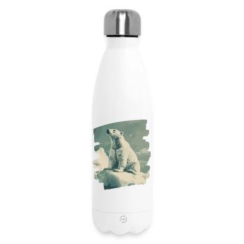Eisbär - Thermosflasche 500 ml - Weiß - Vorne