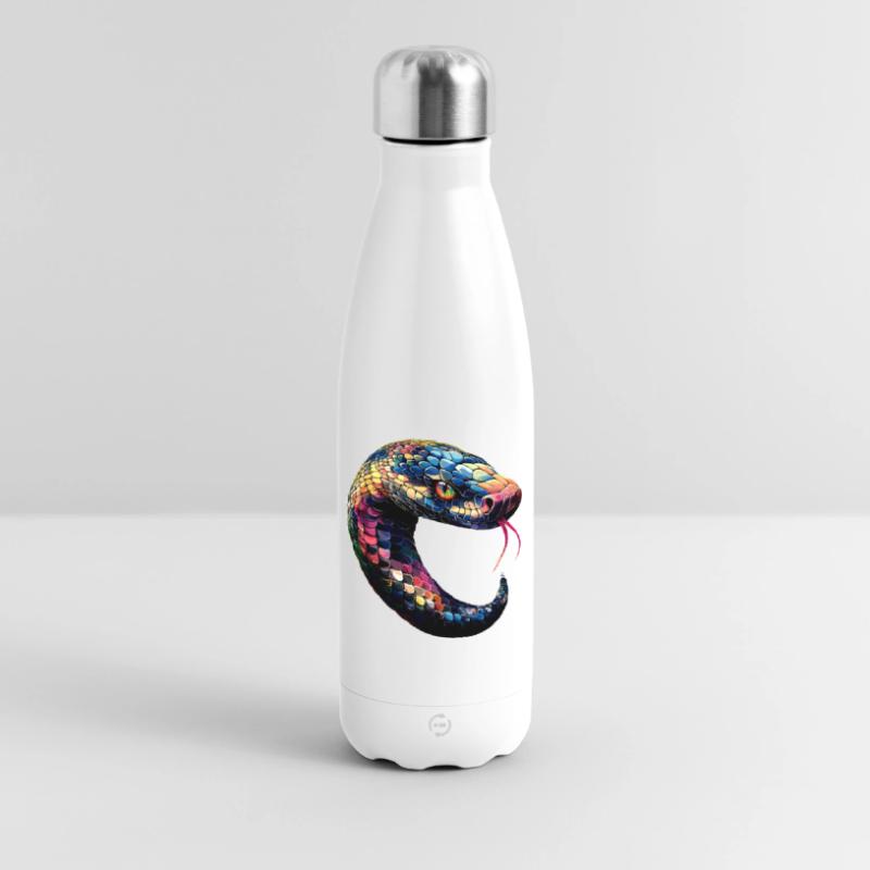 serpent, python, cobra, serpent à sonnettes, serpents Bouteille isotherme 500 ml