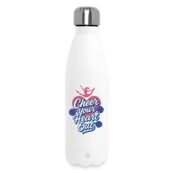 Ich kenne H.T.M.L - How To Meet Ladies - Thermosflasche 500 ml - Weiß - Vorne