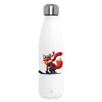Fox Skier Adventure - Bouteille isotherme 500 ml - blanc - Devant