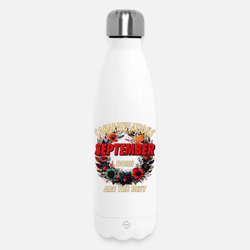 CONGRATULATIONS SEPTEMBER - Thermosflasche 500 ml - Weiß