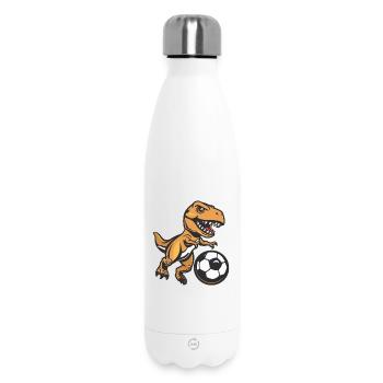 T-Rex Dino Football - Bouteille isotherme 500 ml - blanc - Devant